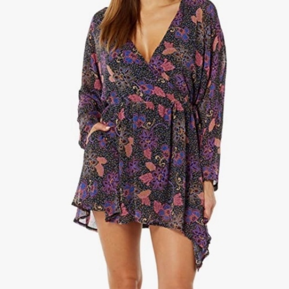 Free People Teegan Mini Dress - Picture 1 of 7